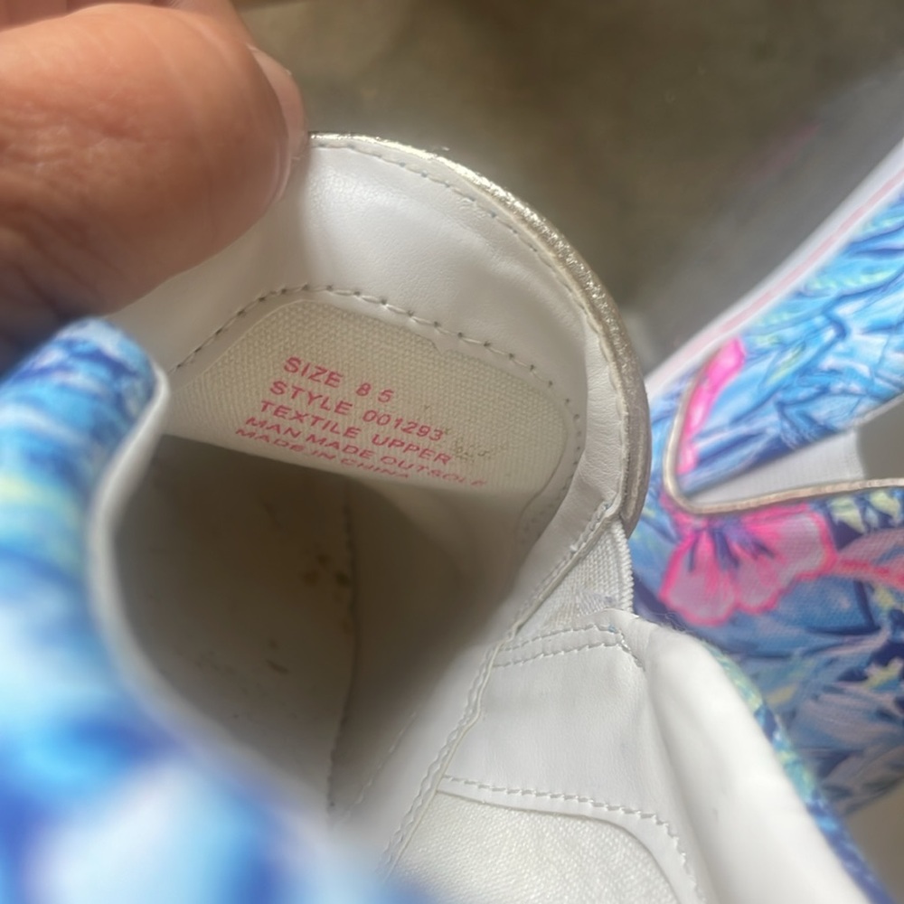Lilly Pulitzer  Slip-On Sneakers 8.5 - Picture 6 of 6